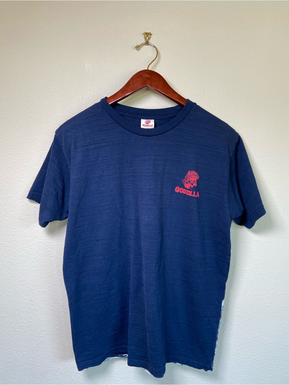 Godzilla Graphic Shirt Navy XL